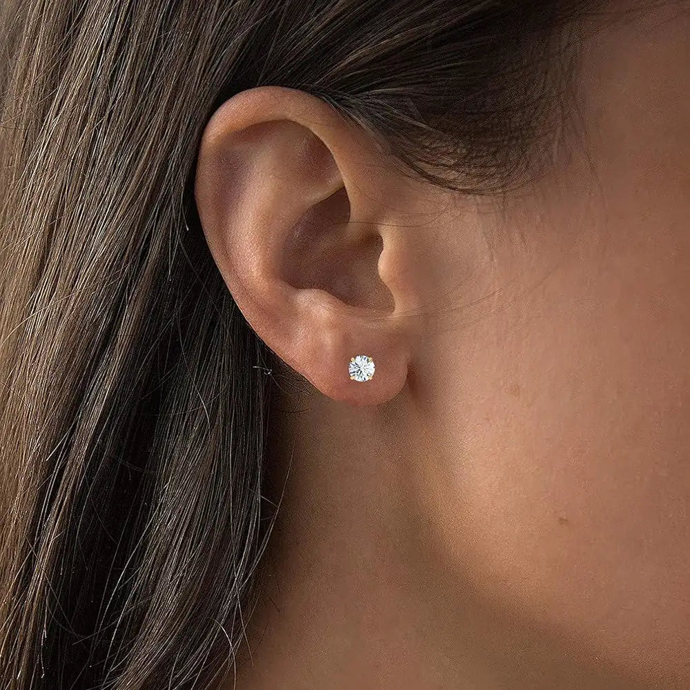 2.00 CTW AGI Certified Lab-Grown Diamond Stud Earrings | G/VS | USA Handcrafted Fine Jewelry bingut-4b.myshopify.com Earrings