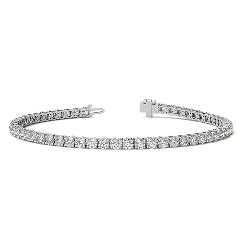 4.00 CTW AGI Certified Lab-Grown Diamond (G/VS) Tennis Bracelet in bingut-4b.myshopify.com product_type