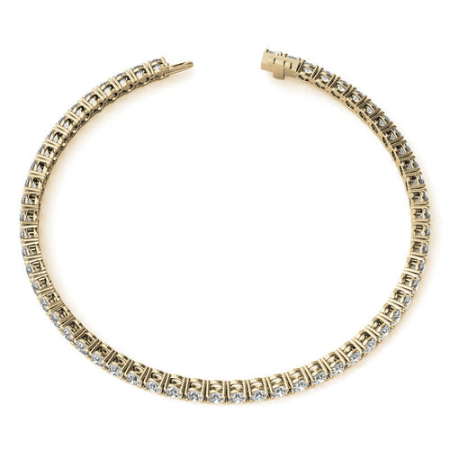 4.00 CTW AGI Certified Lab-Grown Diamond (G/VS) Tennis Bracelet in bingut-4b.myshopify.com product_type