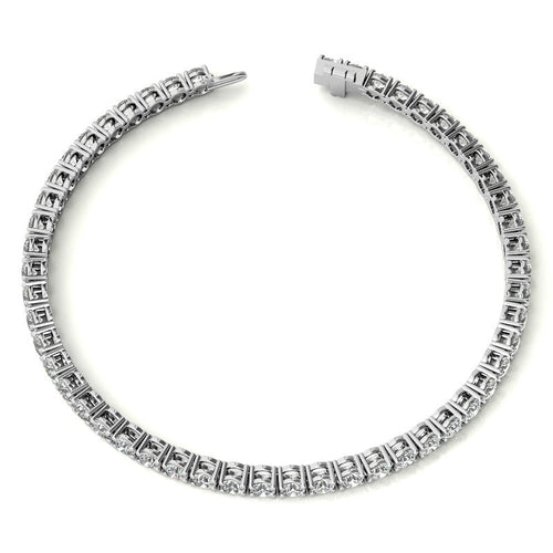 8.5 CTW Lab Grown Diamond Tennis Bracelet in 14kt White/Yellow Gold bingut-4b.myshopify.com product_type