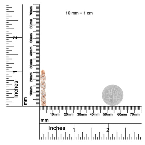 10K Rose Gold Diamond Hoop Earring (1 cttw, H-I Color, I1-I2 Clarity) bingut-4b.myshopify.com product_type