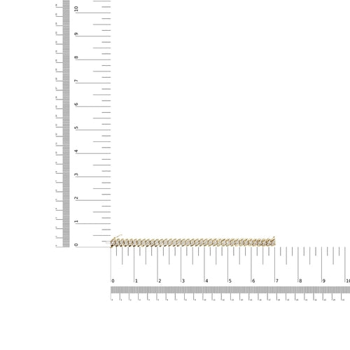 10K Yellow Gold 5.0 Cttw Diamond Double Row S-Link Cuban Bracelet (J-K bingut-4b.myshopify.com product_type
