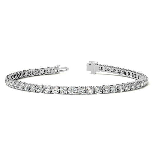 8.5 CTW Lab Grown Diamond Tennis Bracelet in 14kt White/Yellow Gold bingut-4b.myshopify.com product_type