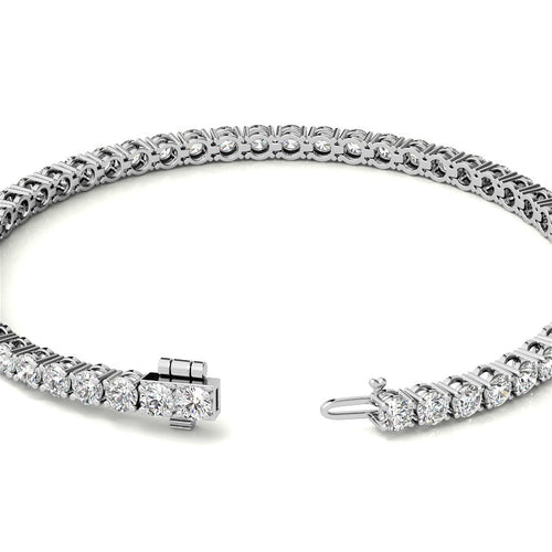 8.5 CTW Lab Grown Diamond Tennis Bracelet in 14kt White/Yellow Gold bingut-4b.myshopify.com product_type