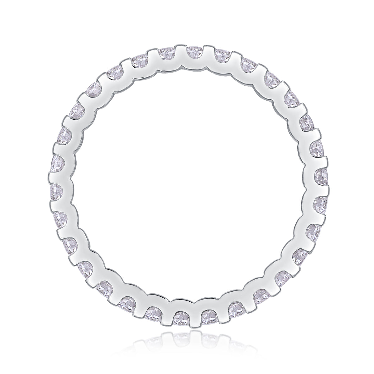 Wunsch Moissanit S925 Silber Luxus Ring | Vloy